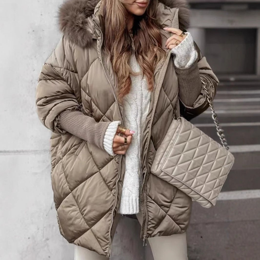 Doudoune Matelassée à Capuche